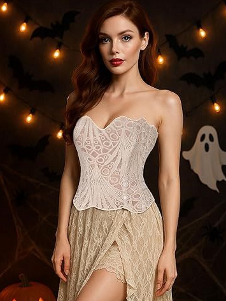 Cami Top Lace - Кружевной женский корсет, топ, женские майки