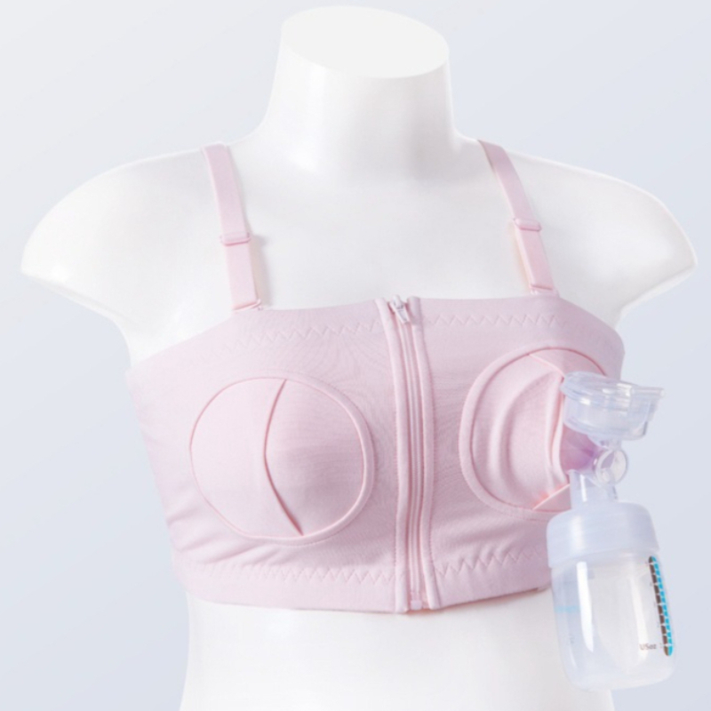 Nursing Bra Sleep - Бюстгальтер для сцеживания без рук, регулируемый,