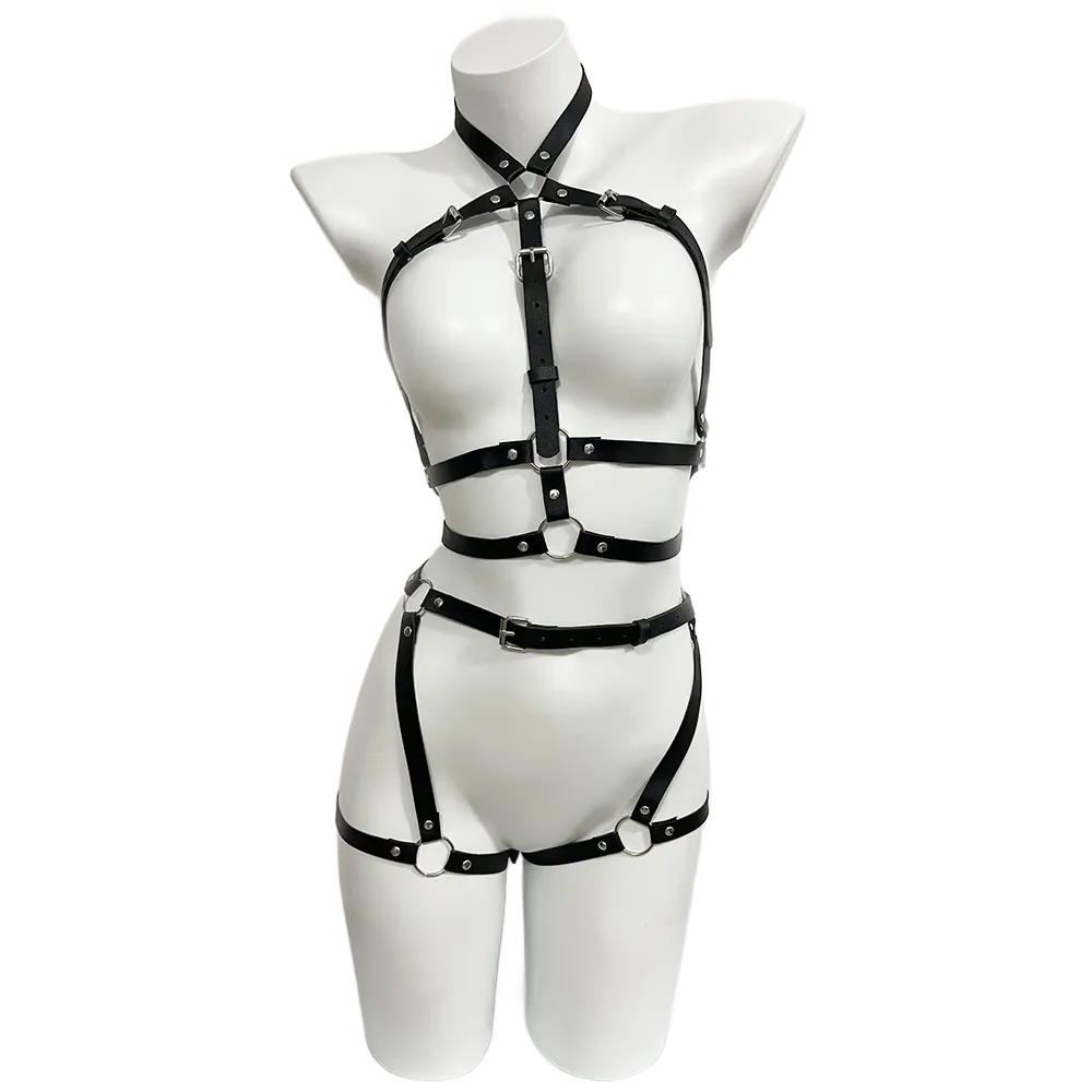 Garter Belt Set - Женский ремень из искусственной кожи, женский