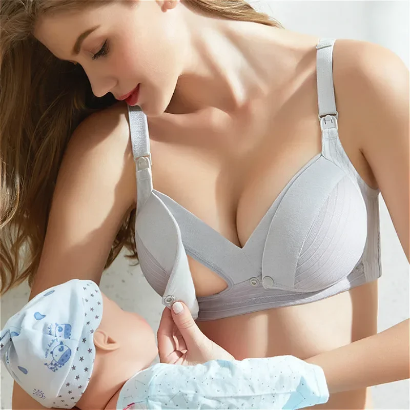 Nursing Bra Sleep - Бюстгальтер для беременных, с открытой грудью,