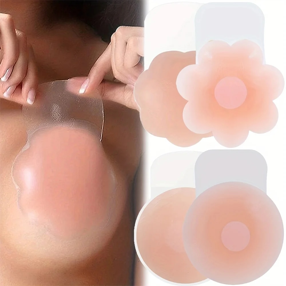 Silicone Bra Adhesive - 1 пара, силиконовые накладки на соски
