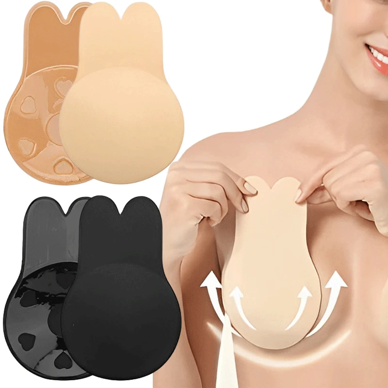 Silicone Bra Adhesive - Женские бюстгальтеры пуш-ап, самоклеящиеся силиконовые невидимые
