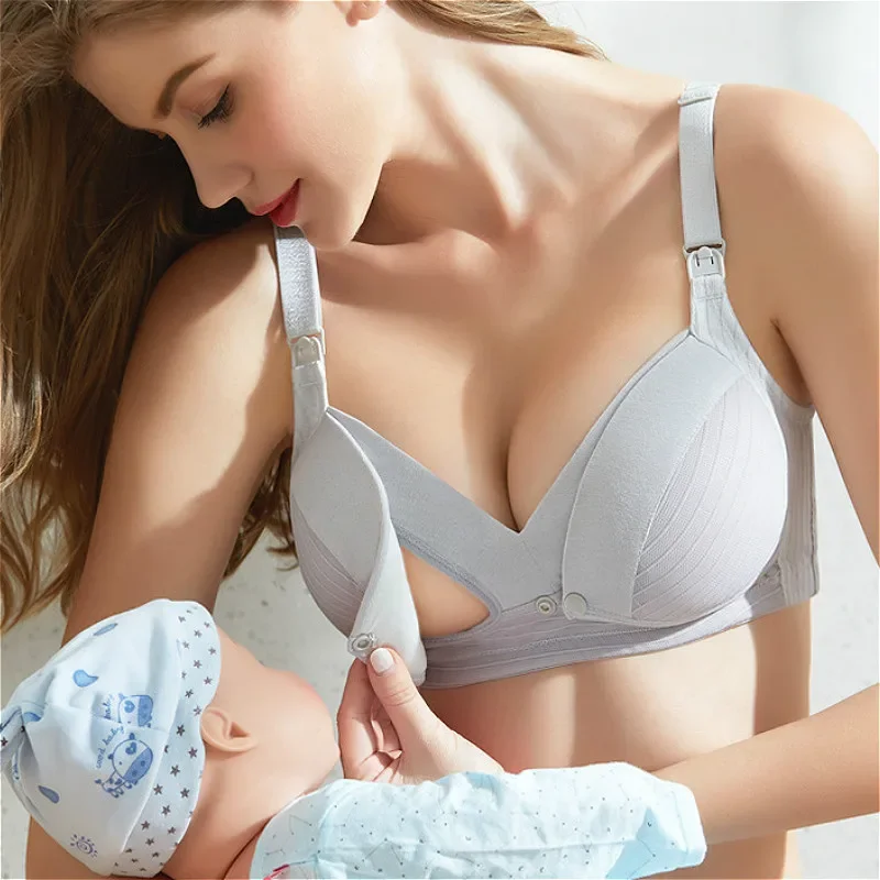 Nursing Bra Sleep - Бюстгальтер для беременных, с открытой грудью,