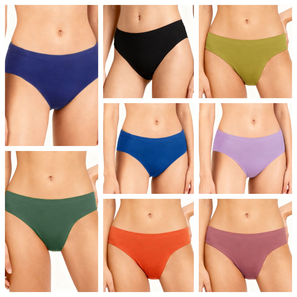 Seamless Underwear Women - Бесшовные менструальные трусики Zeriluna: мягкие, гладкие,
