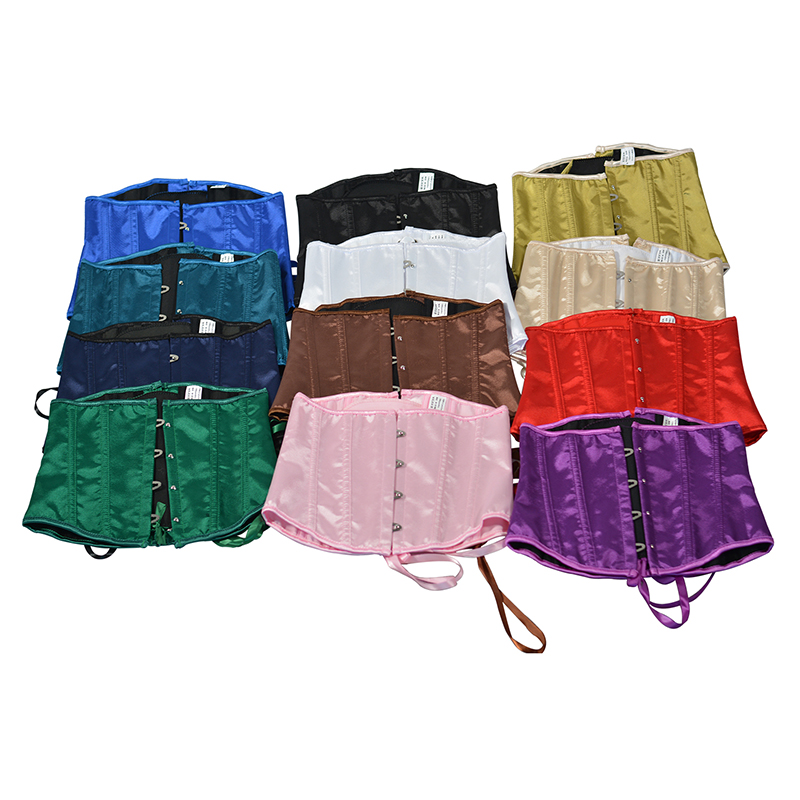 Corset Waist Cinch - 2025 женский атласный корсет под грудью,