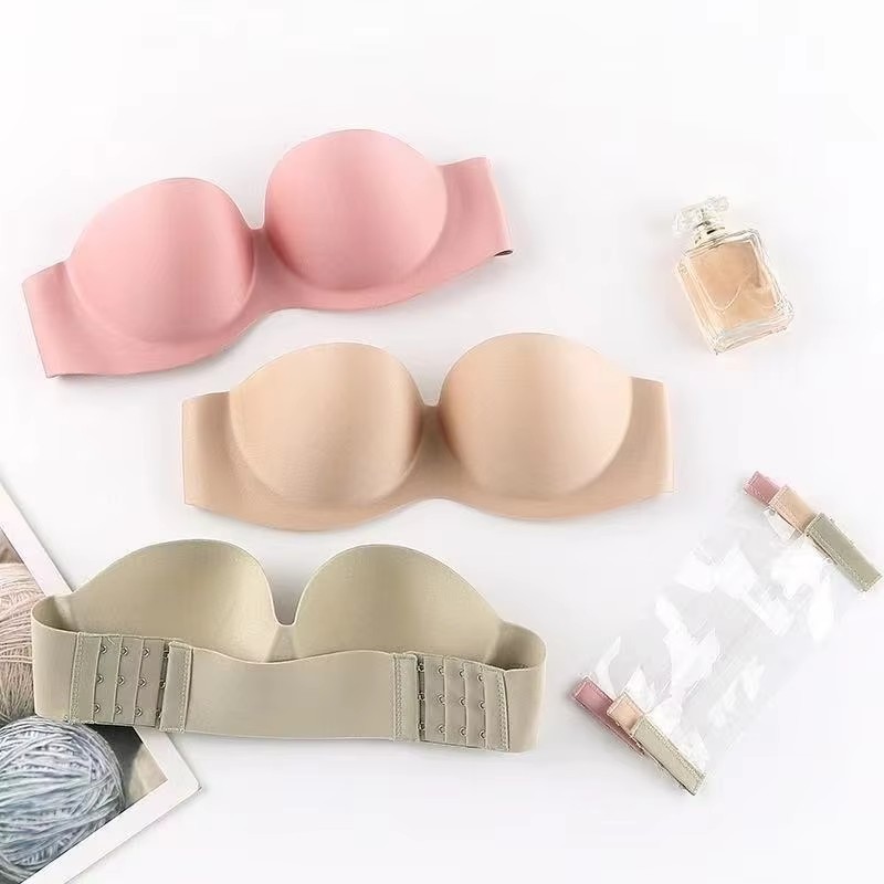Strapless Bra Backless - Женский сексуальный бесшовный невидимый бюстгальтер-бралетт без
