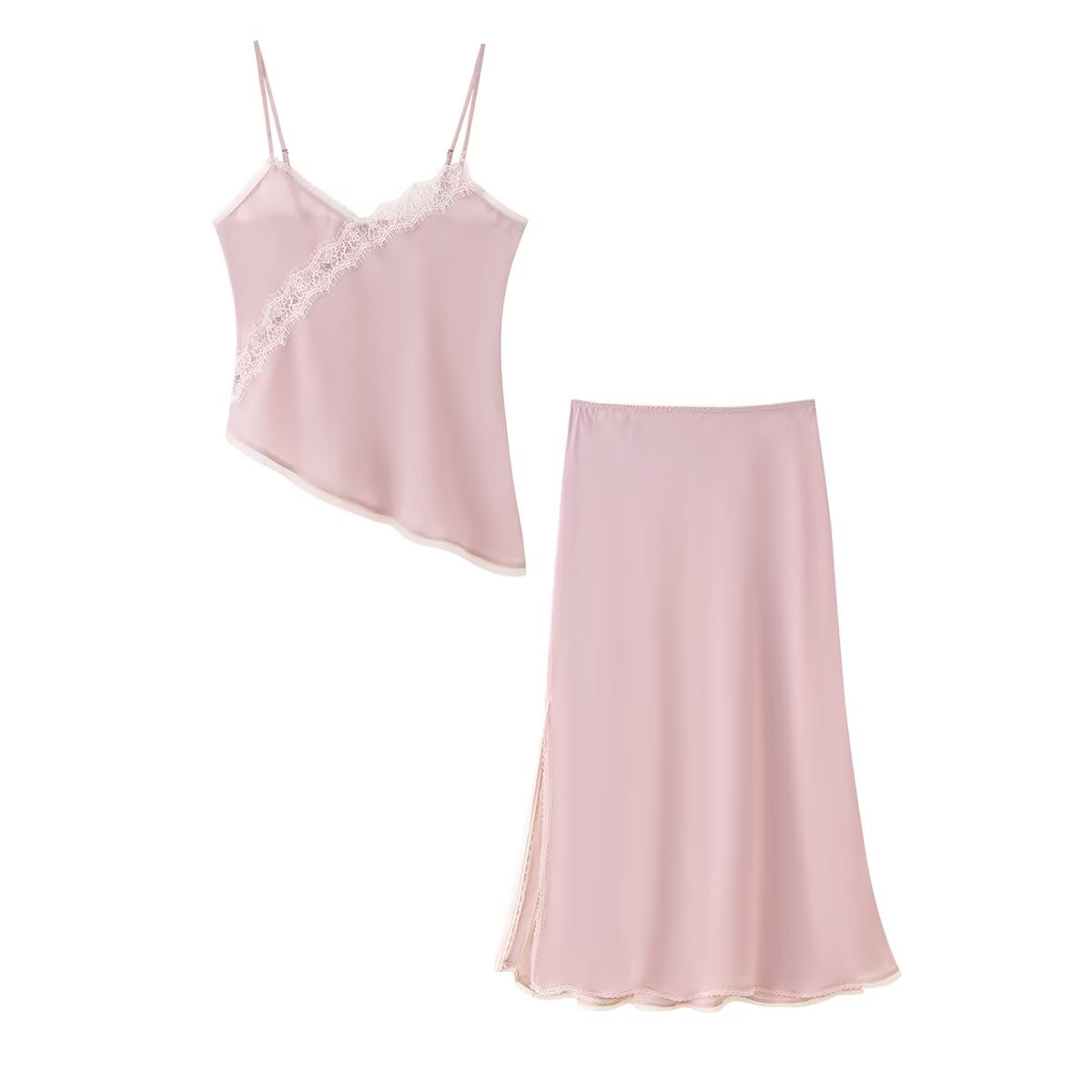 Cami Top Lace - Tidalyf 2025 Женский розовый топ на