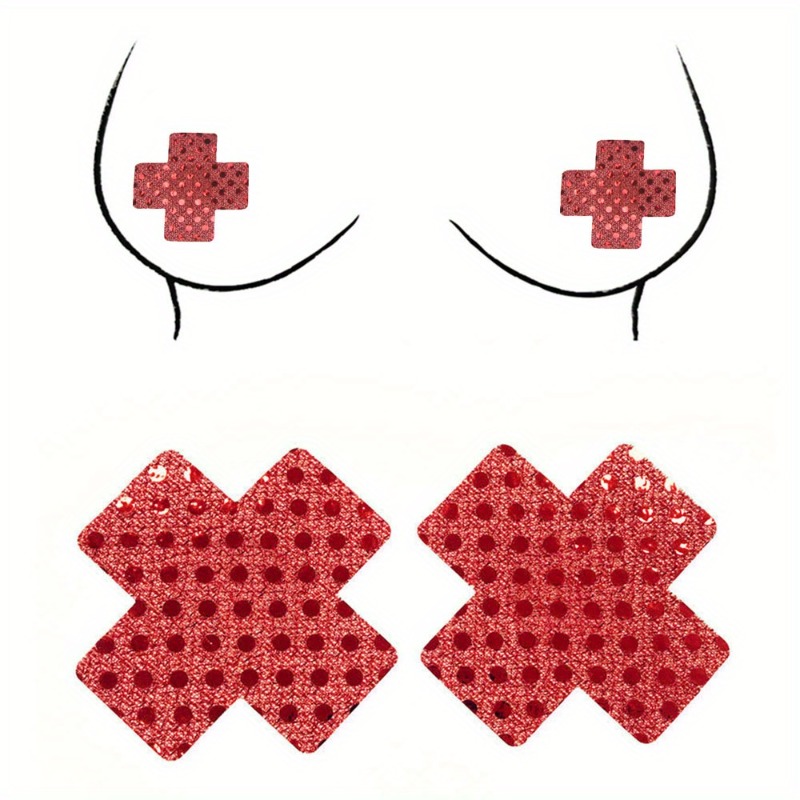 Nipple Cover Pasties - Водонепроницаемые нескользящие накладки на соски с