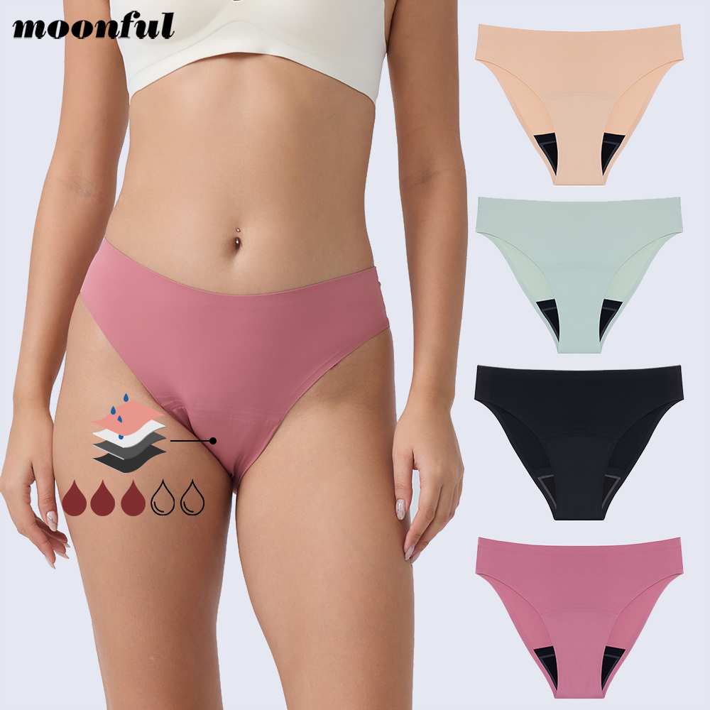 Period Panty Absorbent - Бесшовные менструальные трусики, женские высококачественные герметичные