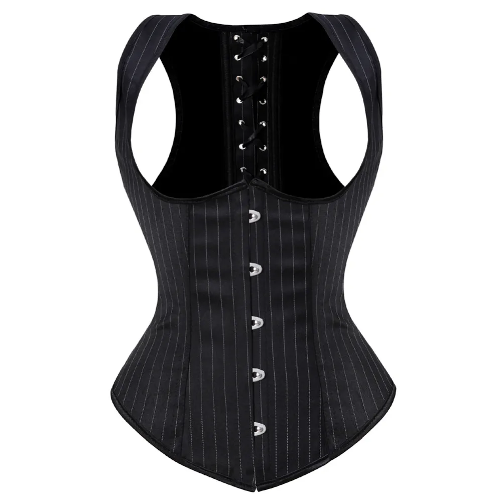 Corset Waist Cinch - Женский Готический жаккардовый корсет под грудью,