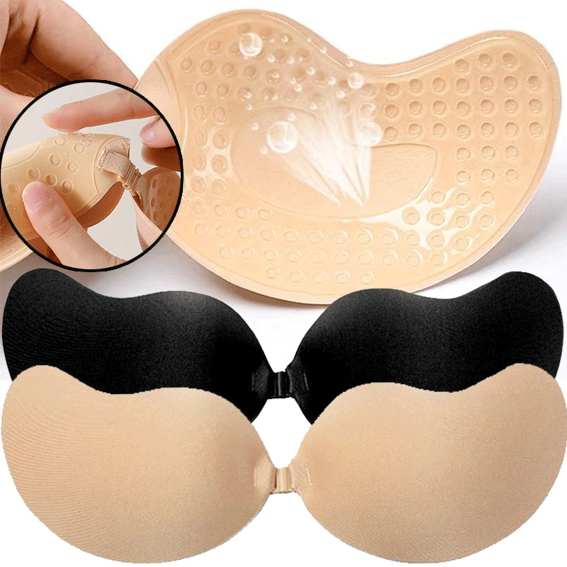 Silicone Bra Adhesive - Многоразовые самоклеящиеся накладки на соски (размеры