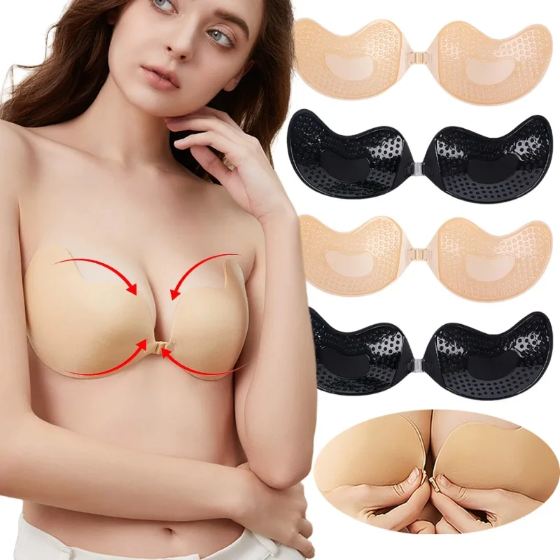 1/2 шт. невидимый бюстгальтер  – обзор и цена Strapless Bra Backless