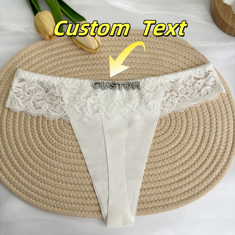 Персонализированные стринги на – обзор и цена Thong Bikini Women