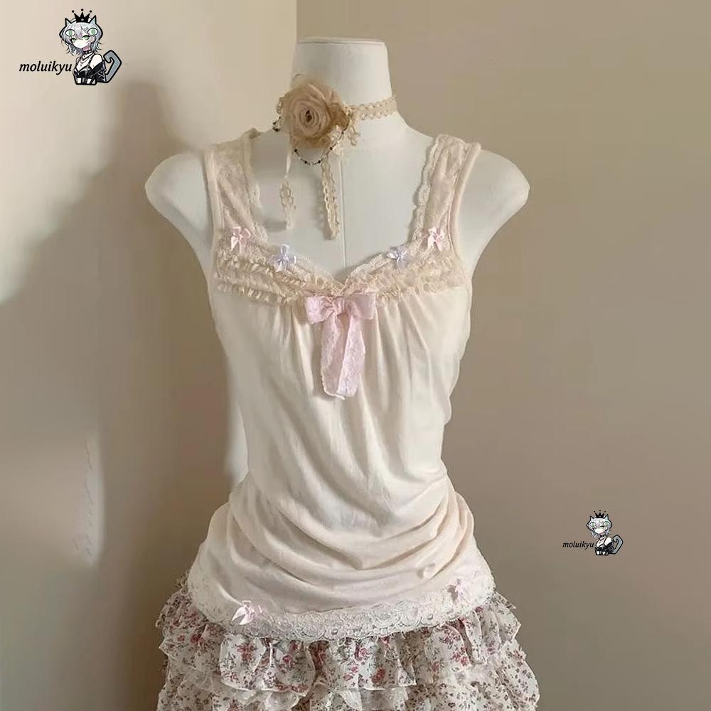 Женский комплект одежды Y2K из – обзор и цена Cami Top Lace