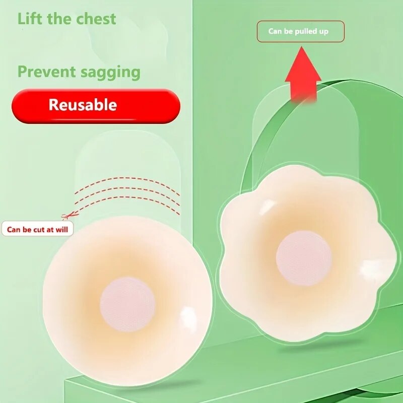 1 пара, силиконовые накладки н – обзор и цена Silicone Bra Adhesive
