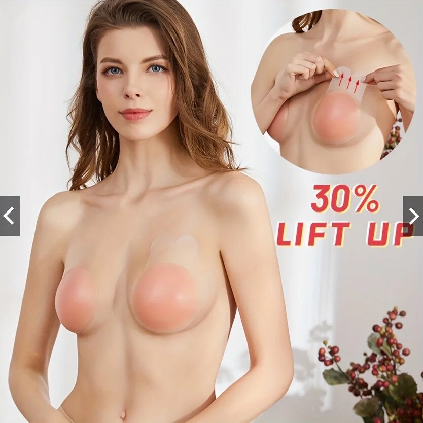 1 пара, силиконовые накладки н – обзор и цена Silicone Bra Adhesive