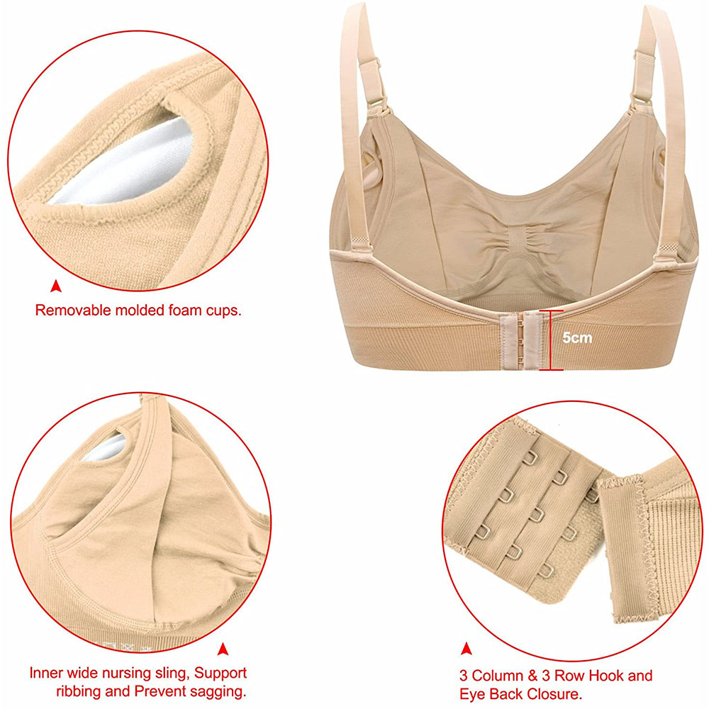 Женский бюстгальтер для береме – обзор и цена Nursing Bra Sleep