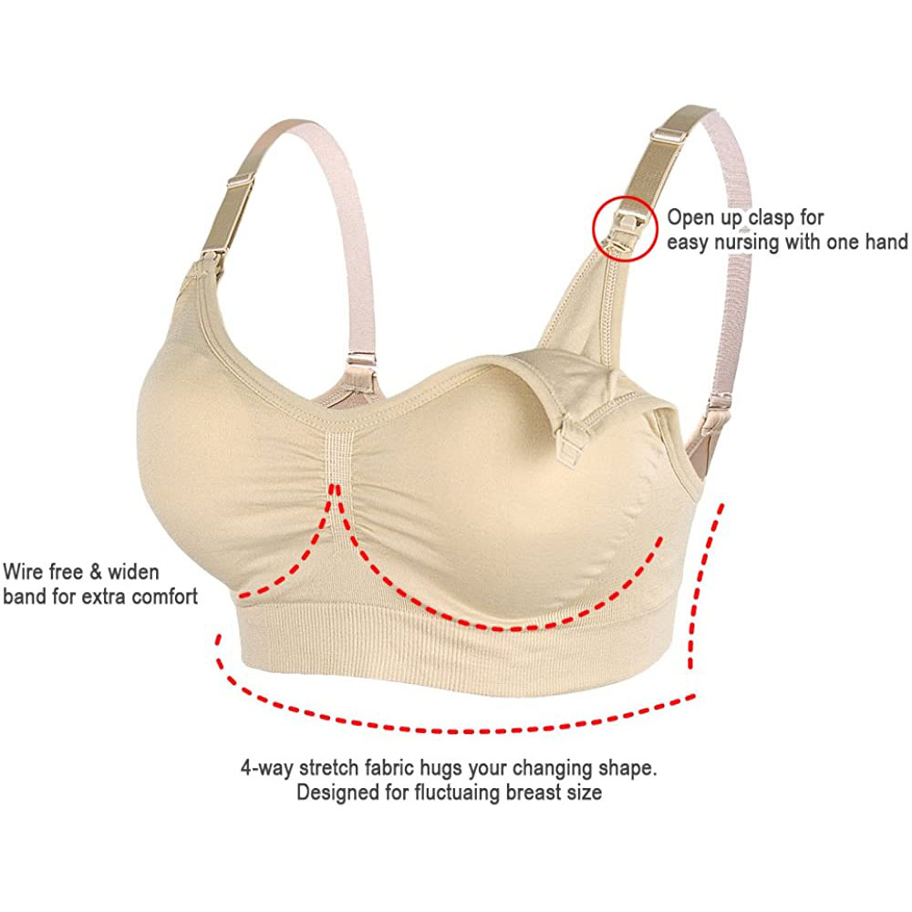 Женский бюстгальтер для береме – обзор и цена Nursing Bra Sleep