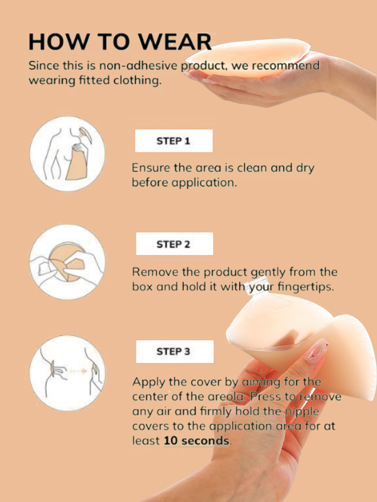 Многоразовые невидимые силикон – обзор и цена Nipple Cover Pasties