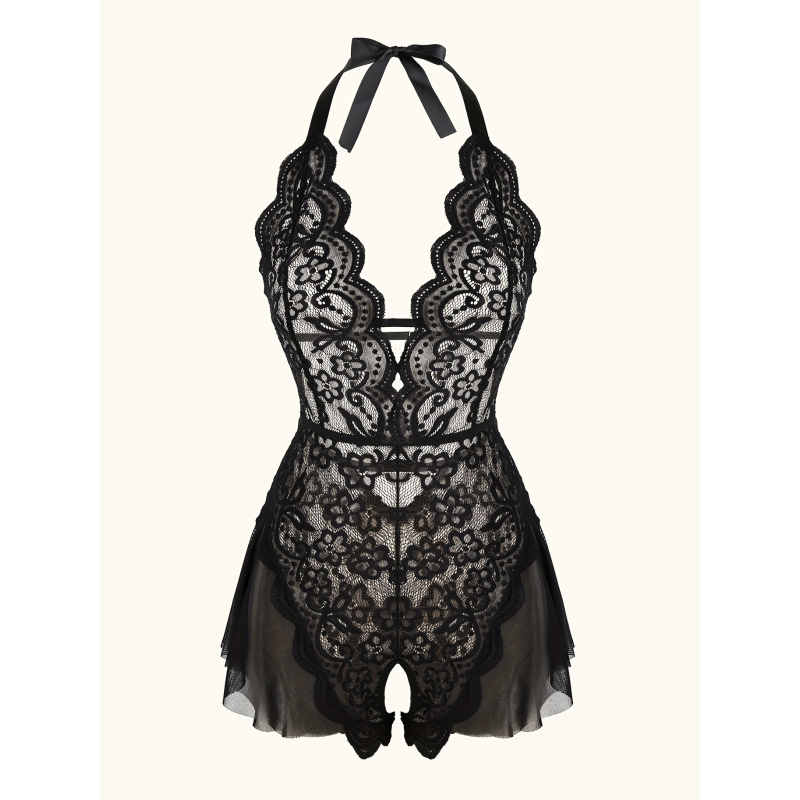 Очаровательное кружевное сетча – обзор и цена Lace Teddy Lingerie