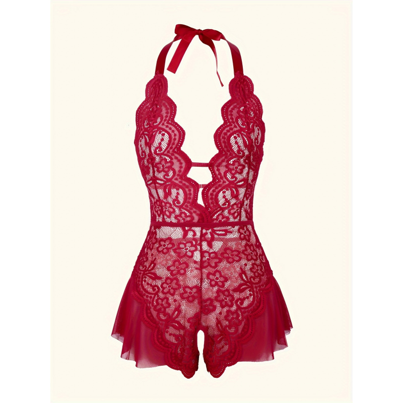 Очаровательное кружевное сетча – обзор и цена Lace Teddy Lingerie