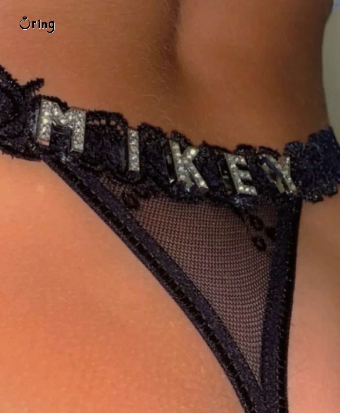 Индивидуальные стринги с имене – обзор и цена Thong Bikini Women