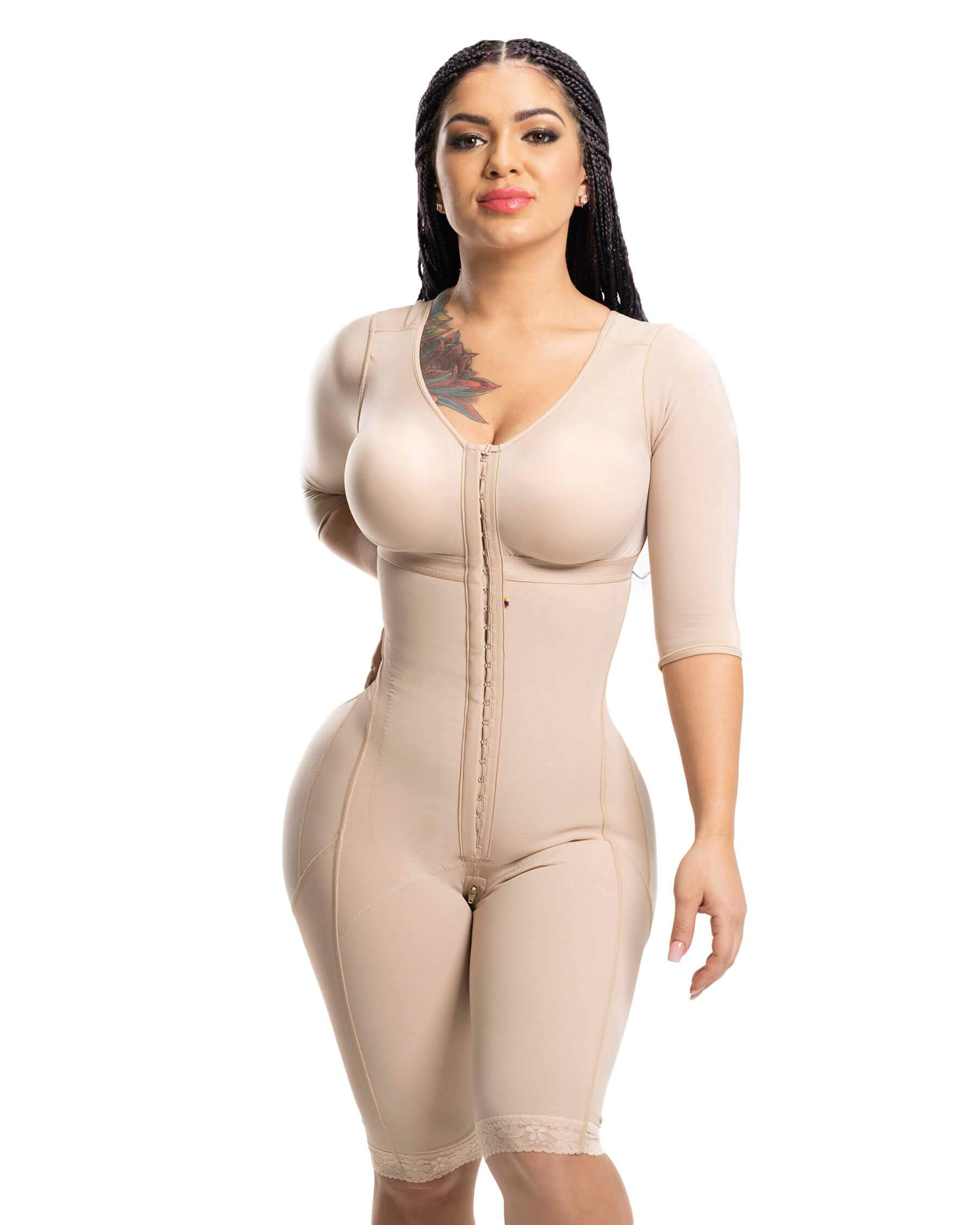 Fajas Colombianas с длинным ру – обзор и цена Shapewear Bodysuit Firm