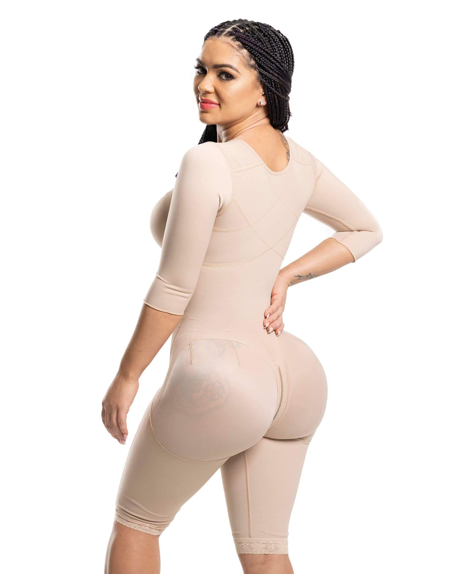 Fajas Colombianas с длинным ру – обзор и цена Shapewear Bodysuit Firm