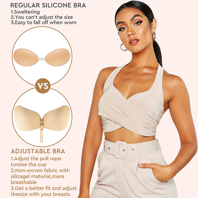 1/2 пары женских летних бюстга – обзор и цена Strapless Bra Backless