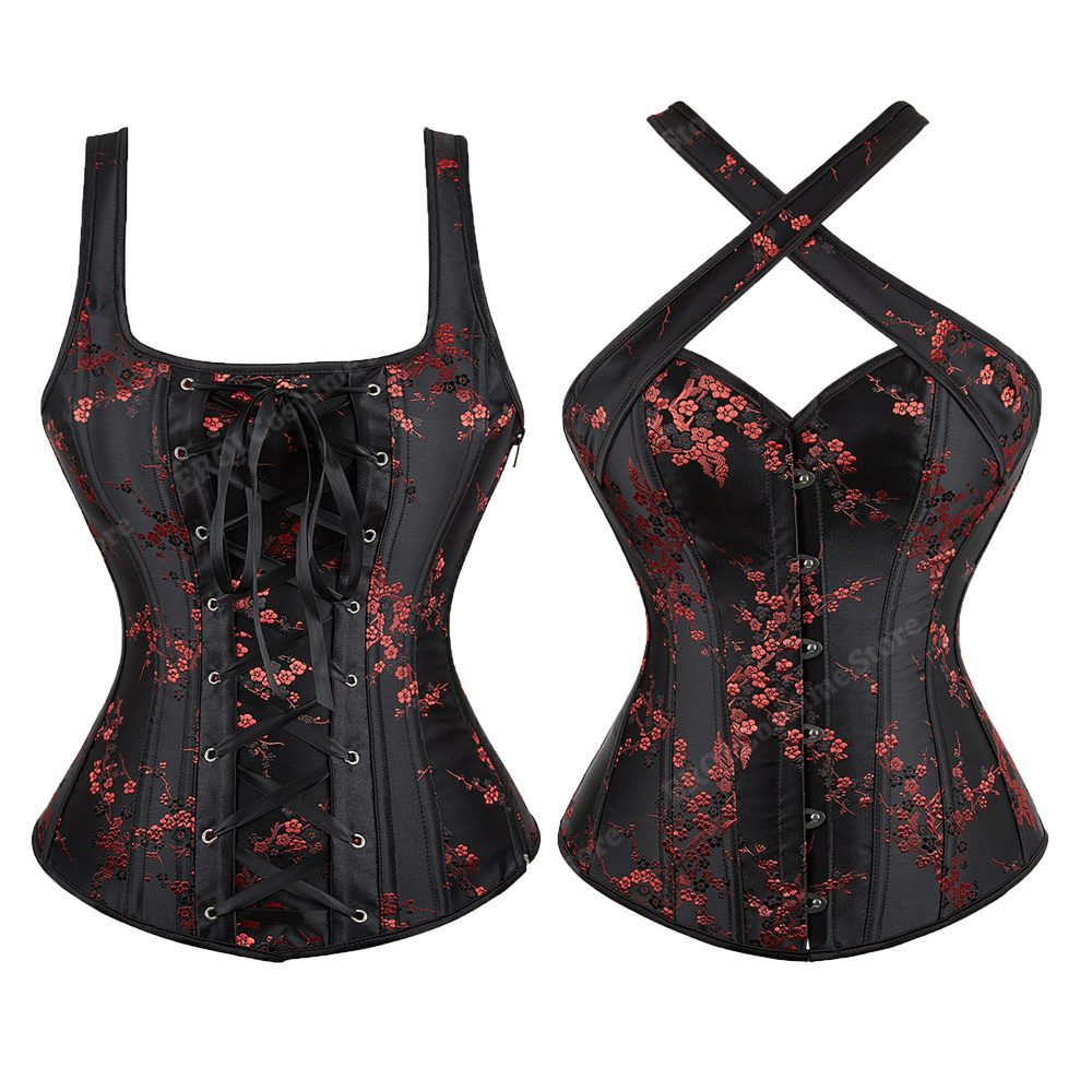 Женский цветочный жаккардовый  – обзор и цена Corset Waist Cinch