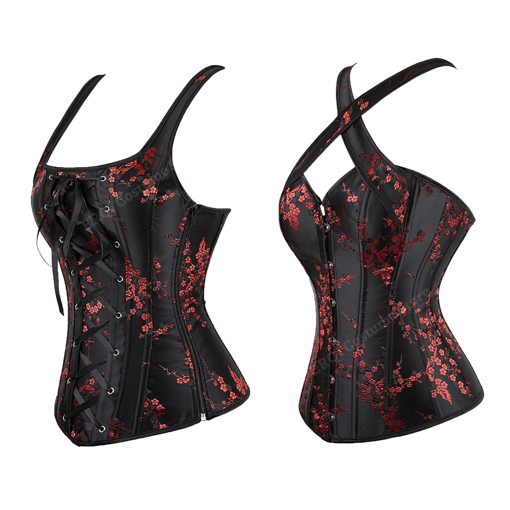 Женский цветочный жаккардовый  – обзор и цена Corset Waist Cinch