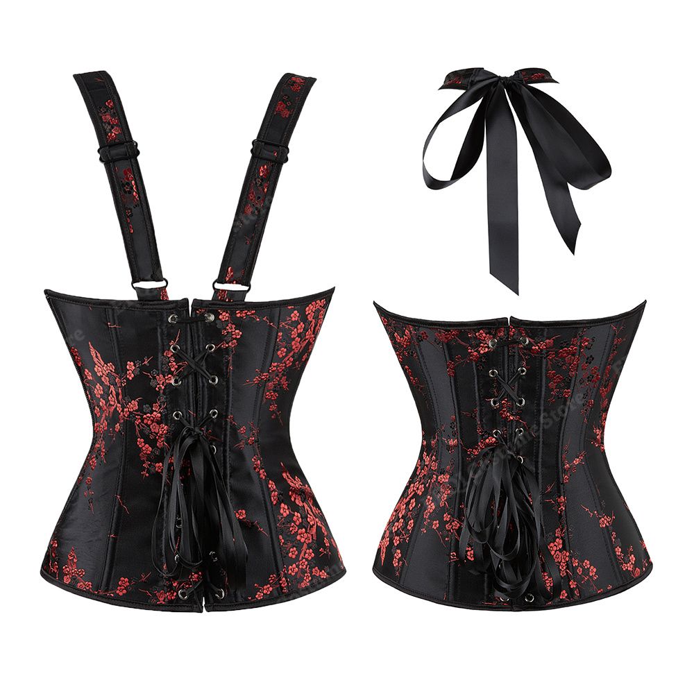 Женский цветочный жаккардовый  – обзор и цена Corset Waist Cinch