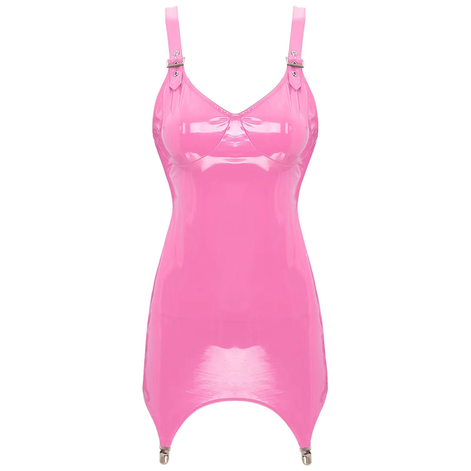 Женское блестящее мини-платье  – обзор и цена Babydoll Chemise Night