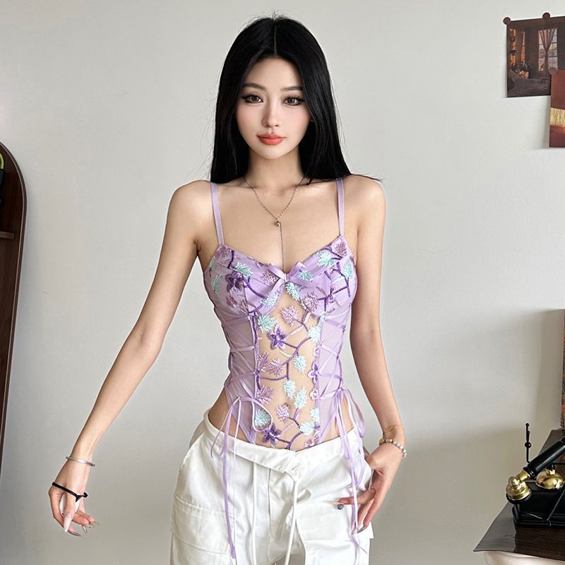 Летний модный комбинезон-боди  – обзор и цена Cami Top Lace