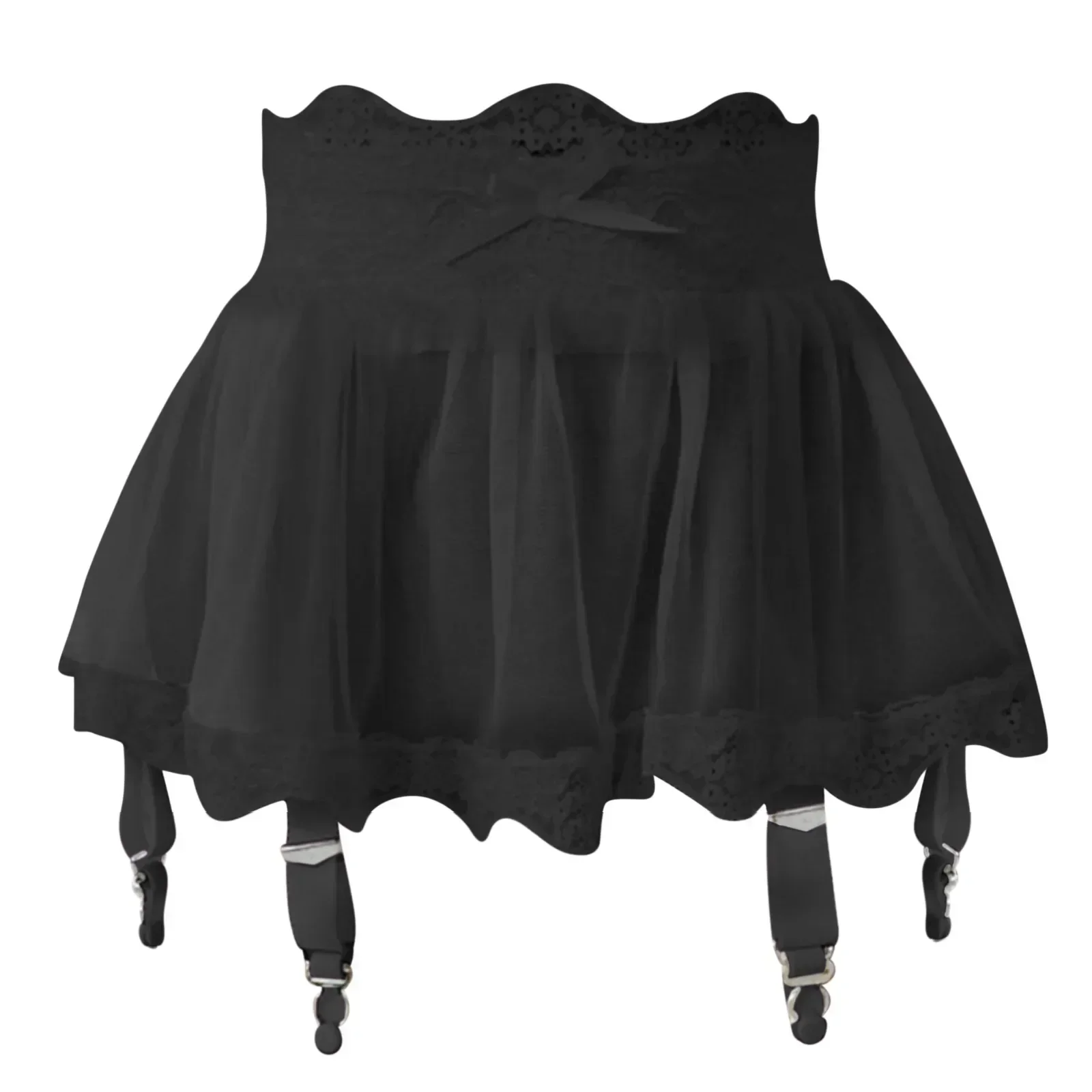 Женская мини-юбка с высокой та – обзор и цена Garter Belt Set