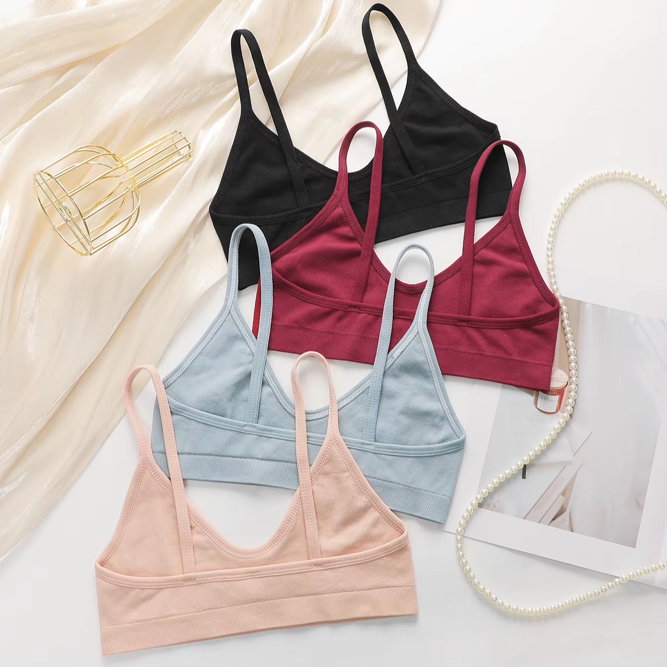 Женский бесшовный беспроводной – обзор и цена Bralette Wireless Soft