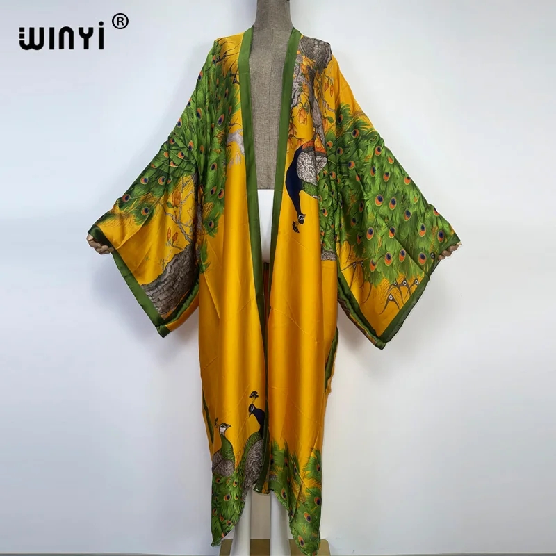 WINYI 2022 Летний женский кард – обзор и цена Robe Silk Women
