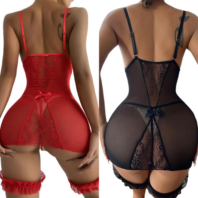 Прозрачное ночное платье с v-о – обзор и цена Babydoll Chemise Night