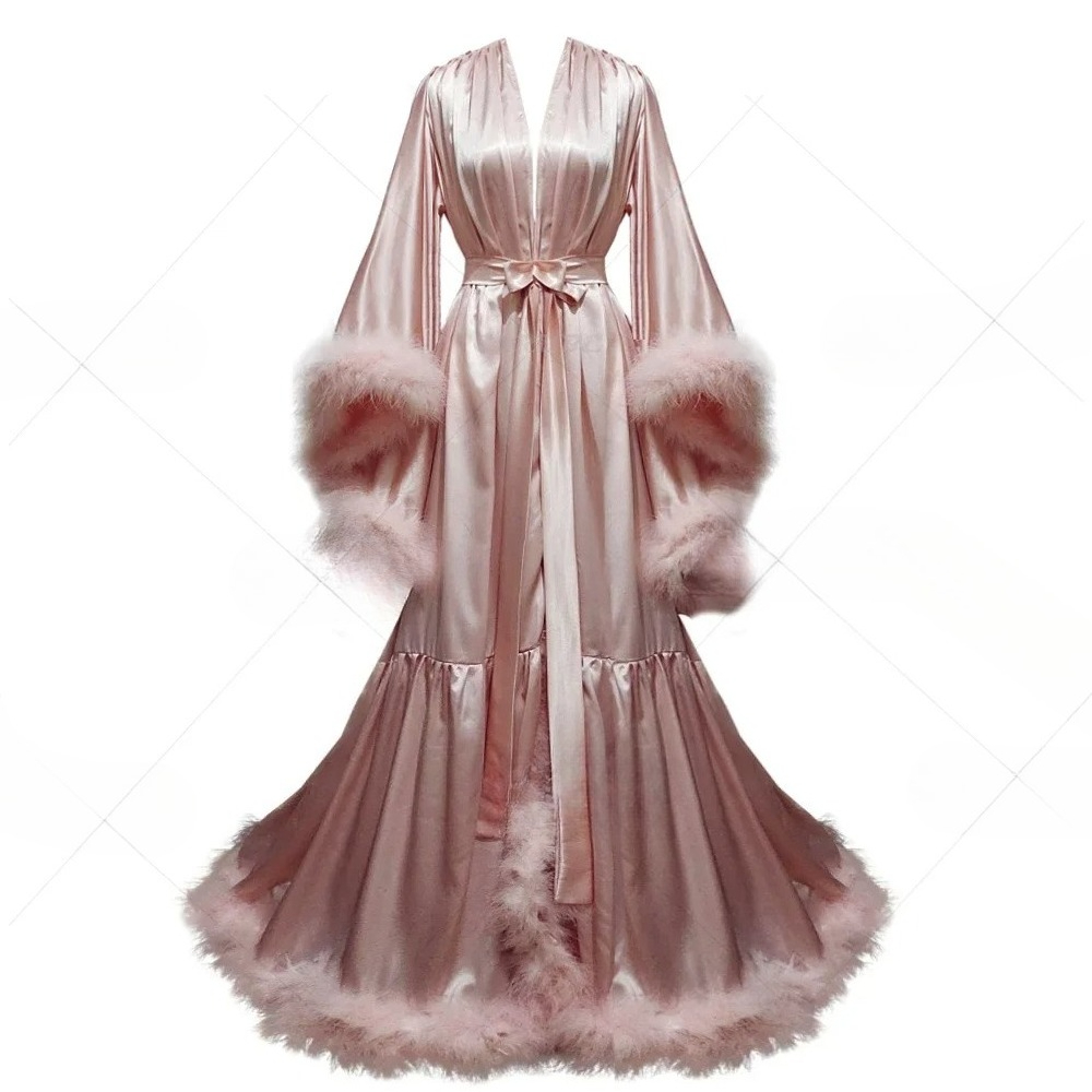 Индивидуальный женский халат с – обзор и цена Robe Silk Women