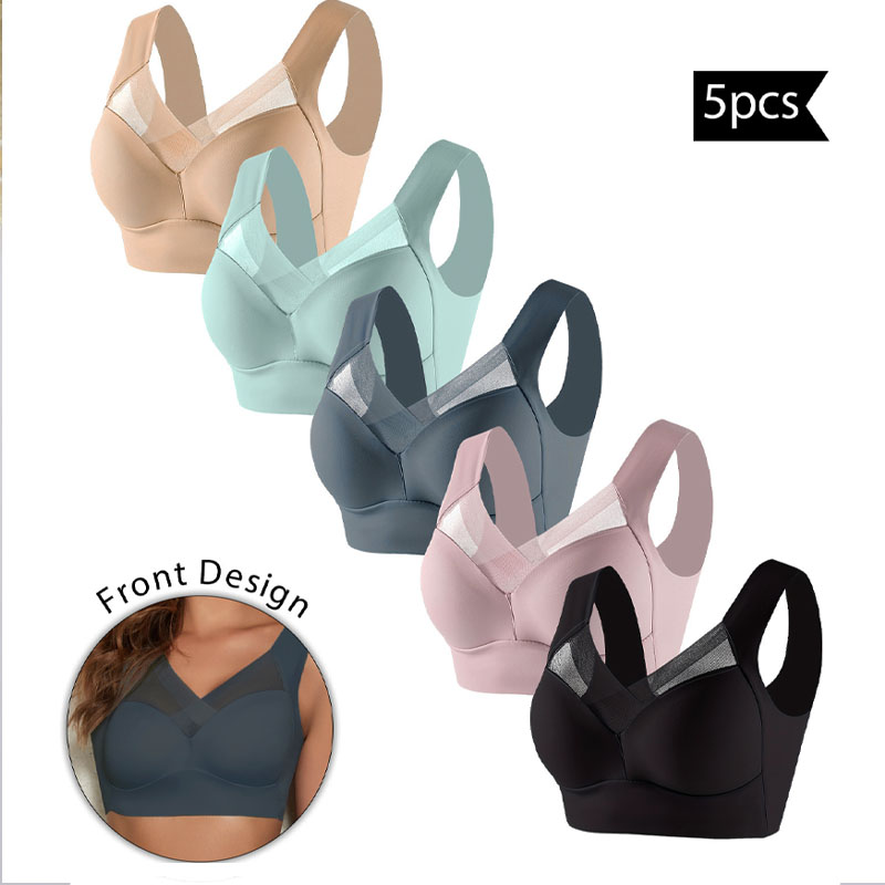 5 шт. женские спортивные бюстг – обзор и цена Bralette Wireless Soft