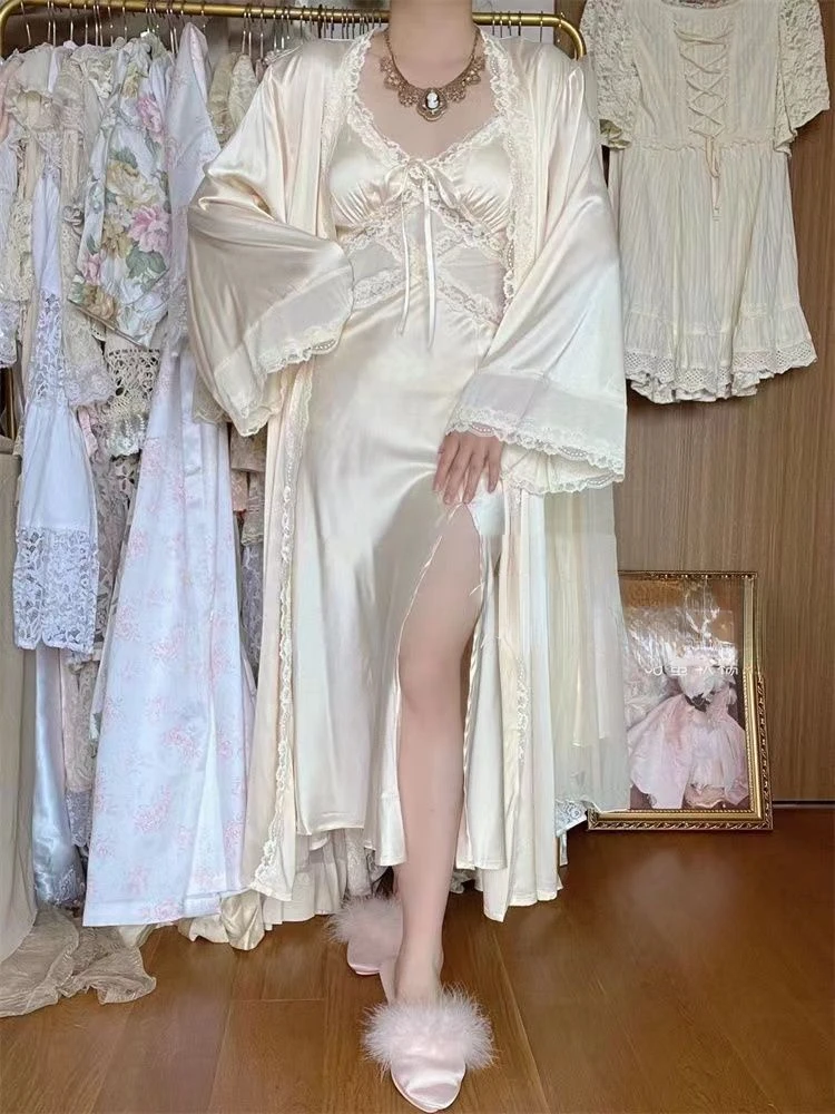 Шелковый халат, комплекты женс – обзор и цена Robe Silk Women