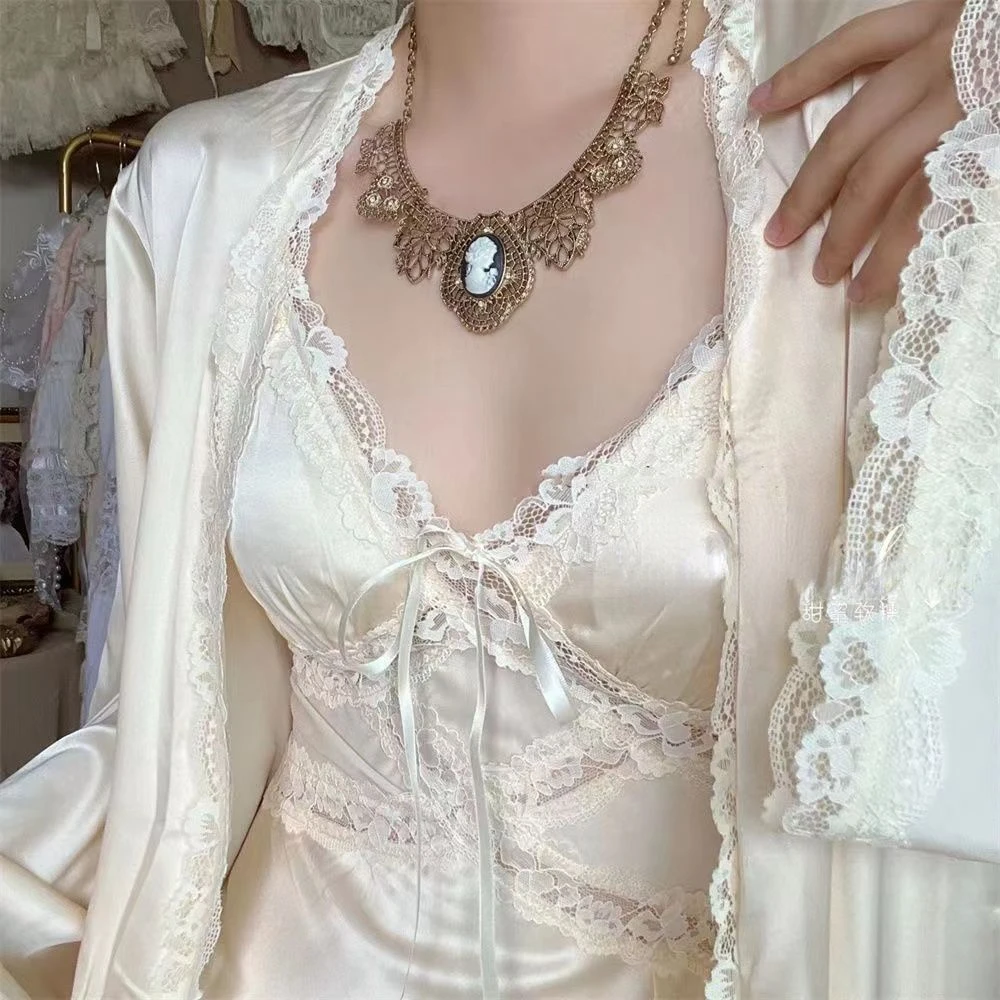 Шелковый халат, комплекты женс – обзор и цена Robe Silk Women