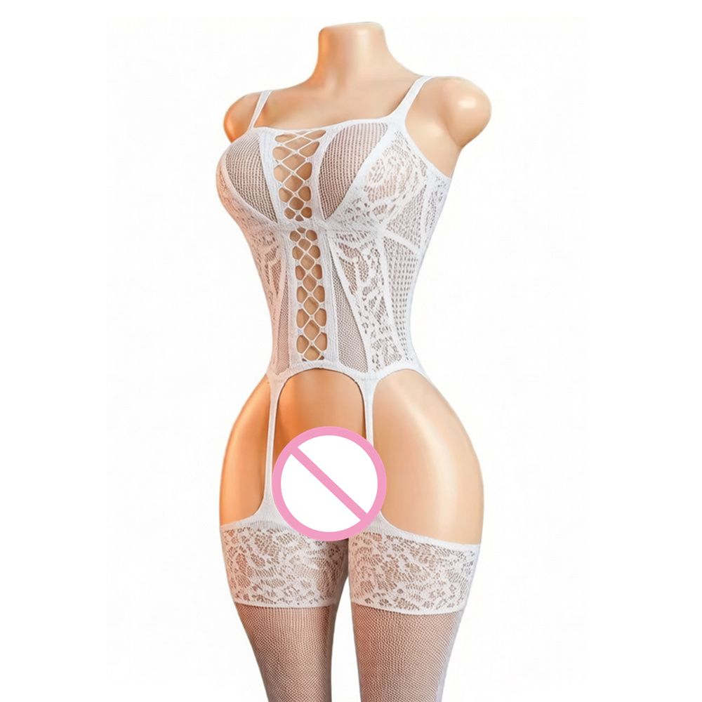 Новые сексуальные боди-чулки с – обзор и цена Bodystocking Fishnet
